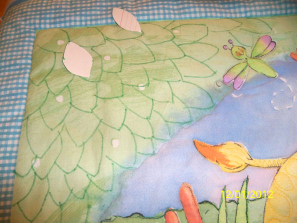 I used Crayola Washable Markers to mark my quilt top... washed out of GdS clothes... will wash out of the quilt top. 