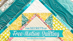 SECRETS of FREE MOTION QUILTING- PIC